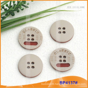 Polyester button/Plastic button/Resin Shirt button for Coat BP4137